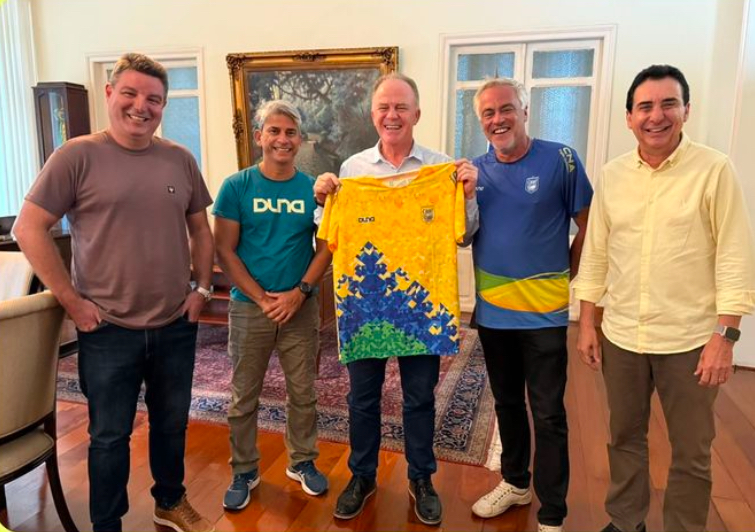 Reunião Histórica: Governador do Espírito Santo Recebe Representantes do Beach Tennis Nacional para Lançamento do Campeonato Brasileiro de Beach Tennis 2024