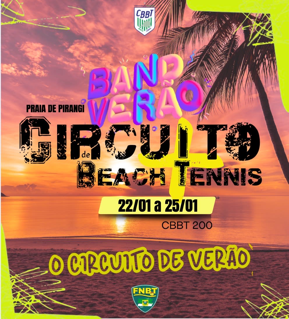 Pôster CIRCUITO MAIS BAND VERÃO